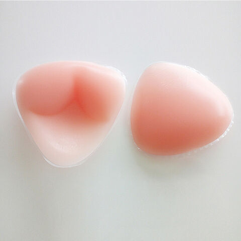 Capa de mamilo de silicone para mulheres, almofada de sutiã adesiva reutilizável, sutiã push-up