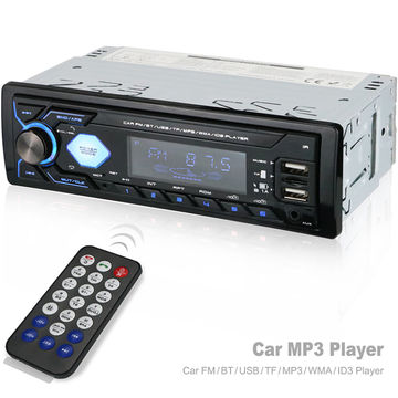 1 DIN HD Autoradio Bluetooth Voiture Stéréo MP3 Lecteur USB SD AUX-IN GPS  FM AM