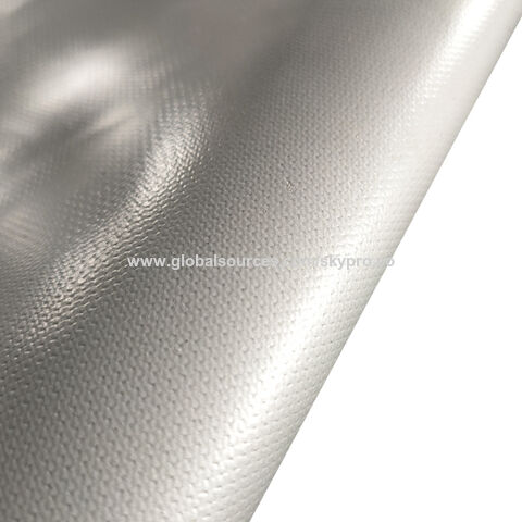 Buy Wholesale China Silver Color High Temperature Silicone Rubber Coated  Fiberglass Cloth & Silicone Coated Fiberglass Cloth at USD 1.58