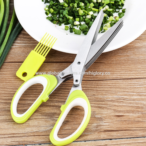 Buy Wholesale China Herb Scissors And 5 Blades With Cleaning Comb