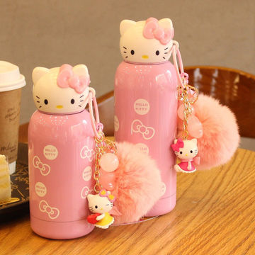 children direct drinking water bottle 3D stainless 480ml Hello Kitty SDPV5 