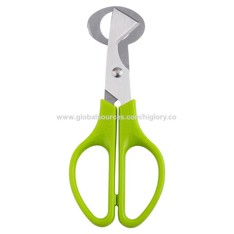 Poultry Farm Kitchen Use Stainless Steel Small Quail Egg Scissors $0.4 -  Wholesale China Small Quail Egg Scissors at factory prices from Jiangmen  Higlory Commodity Co.,Ltd