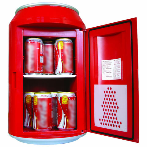 Buy Wholesale China Mini Fridge For Bedroom, Car, Office, Camping -  Portable 10l Cola Can Car Refrigerator & Mini Fridge at USD 44