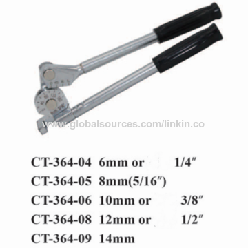 14mm Pipe Tube Bender Copper Plumbing Bender Manual Hand Pipe Bender 0°-180° 