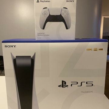Sony PlayStation 5 Blu-Ray Edition Video Game Consoles for sale