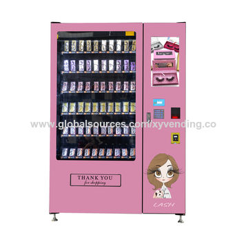 Buy Wholesale China Xy Beauty Pink Eyelash Vending Machine For Hair Bundles  Wigs & Eyelash Vending Machine at USD 1400