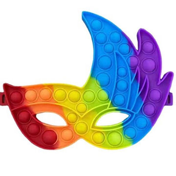 new creative halloween party mask camouflage rainbow color pop its silicone mask funny desktop toys party masks face mask halloween mask buy china bubble toy fidget toy on globalsources com