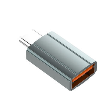 Adaptador Tipo C (Hembra) a USB 3.0 (Macho) OTG - Cyan Technologies