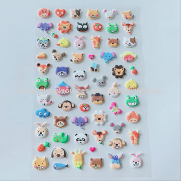 Buy Wholesale China 3d Puffy Sticker Hot Selling Personalized Kawaii Cute  Decoration Cartoon Puffy Sticker & Foam Sticker at USD 0.6