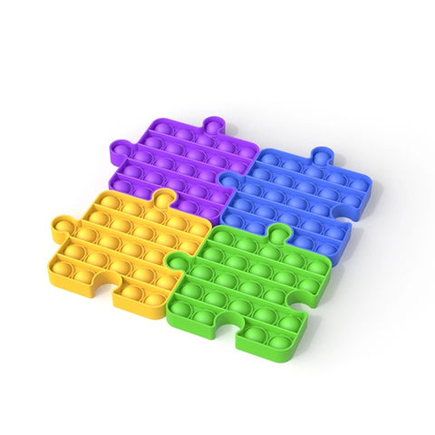 4 piece Pop Bubble Puzzle