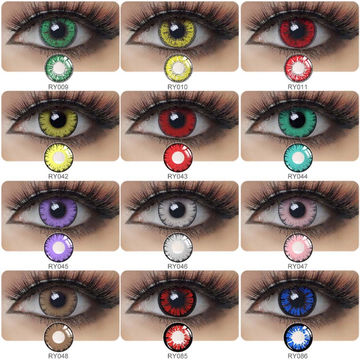 Monthly Vampire Contact Lenses Cosplay Colored Contacts Non Prescription -  China Color Contact Lens and Lenses Best Selling price