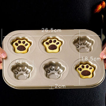 Cupcake pan supplier, flower cake molds manufacturer, multi-mold baking pan  manufacturer