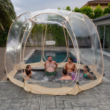 The Garden Igloo is a Pop-Up Geodesic Dome Perfect for Any Backyard
