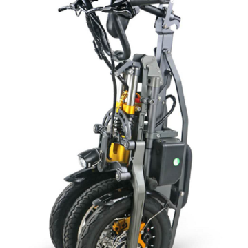 electric bike 2 front wheels