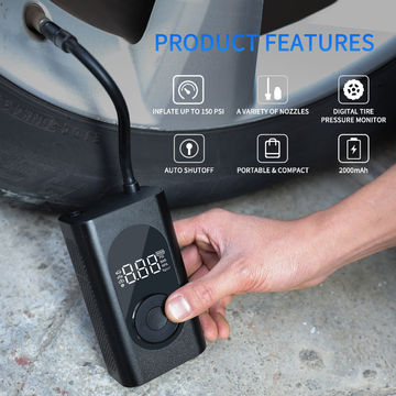 Pompe à air portable Vpump® pour voiture - Gonfleur de pneu
