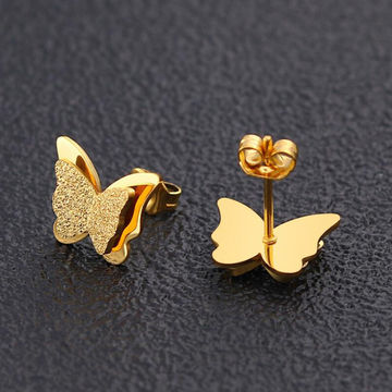 Butterfly Stud Earrings - gnoceoutlet.com