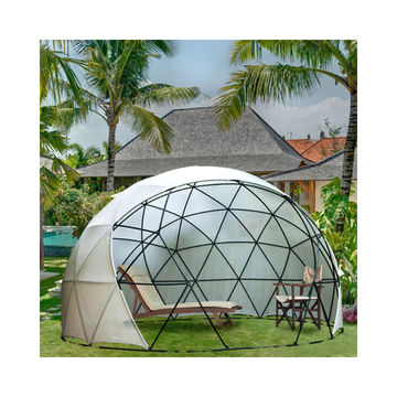 3.6m plastic garden igloo dome tent