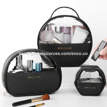 Travel Makeup Box Designer Bag Storage Pu+tpu Bag Waterproof