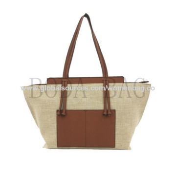 New Product Hessian Shopping Bag Jute Handbags for Ladies - China Bag and  Handbags price