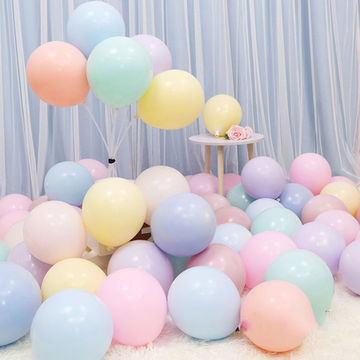 100Pcs 10in Macaron Latex Balloons Pastel Party Wedding Valentine Propose Decor 