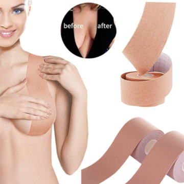 Hot Sale Cotton Fabric Boob Body Bra Tapes Breast Lift Tape