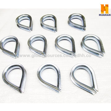 China BS464 Wire Rope Thimbles with Hot-dipped Galvanized Surface ...