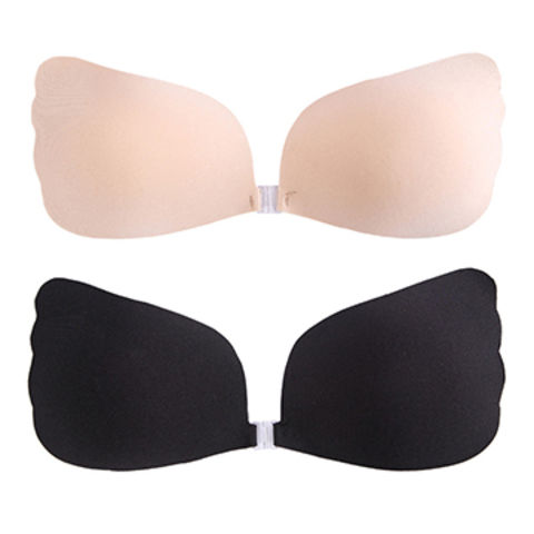 1 Pair Silicone Chest Stickers Bra Self Adhesive Reusable Chest Cover  Invisible Breast Petal Nipple Cover Women Chest Stickers