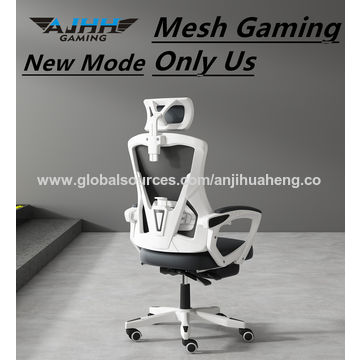 Ergonomic Mesh Office Chair with Retractable Footrest - High Back Computer  Chair, Lumbar Support, 4D Adjustable Armrest and Headrest, Durable Base 