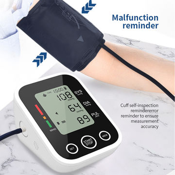 Dropship Digital Arm Blood Pressure Monitor LCD Digital Heart Beat