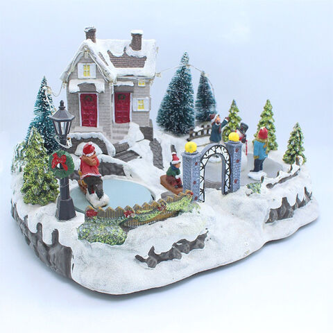 Tsc 2022 Christmas 2022 Custom Christmas, Resin Lighted Xmas Village,Snow-Covered, Led,  Animation, Decoration, Gift, Resin Holiday Ornament Christmas House Light  Christmas Gift - Buy China Christmas Decoration On Globalsources.com