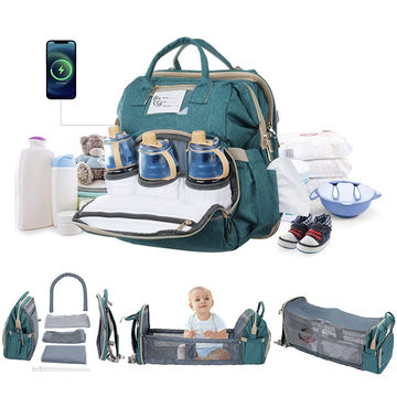 Buy Wholesale China Baby Diaper Bag Backpack With Detachable Changing  Station Diaper Bags For Baby Boy Girl With Bassine & Baby Diaper Backpack  Durable Large at USD 10.2