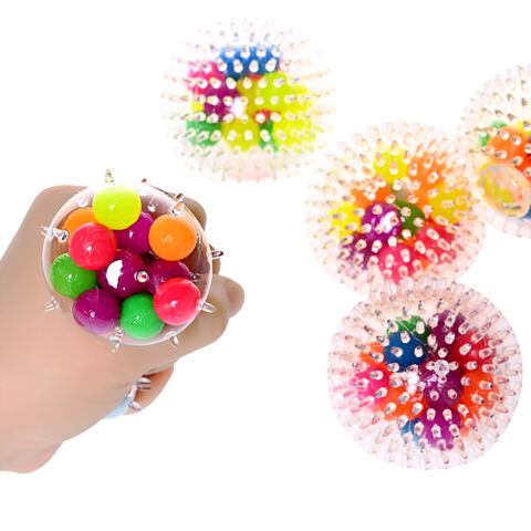 China Stress balls 6cm color bead vent ball TPR soft rubber ...