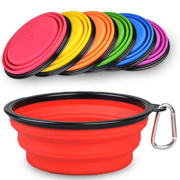 Portable Travel Collapsible Pet/Dog Food/Water Bowls SMALL 50 