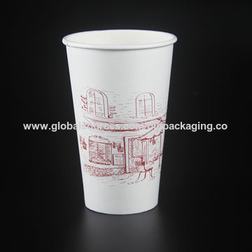 China Disposable Compostable 8oz Bamboo Fiber Water-Based Coating Paper Cup  Manufacturer and Supplier