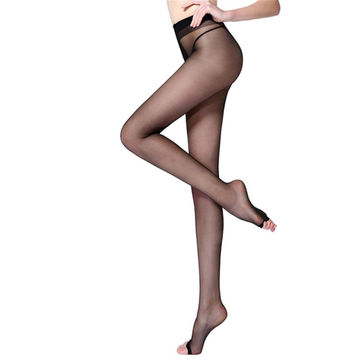 Buy Wholesale China Girls Solid Invisible Anti-hook T Crotch Pantyhose  Tights High Quality Toeless Tights & Tights at USD 1.8