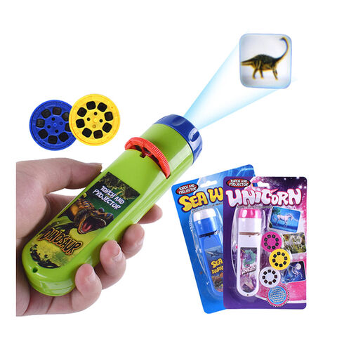 Custom Projection Toy Flashlight Toy Kids New Glow Novelties Projector Toy Colorful