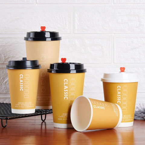 hard reusable BubbLe Tea cup disposable plastic milk tea boba cup for party  with disposable lid