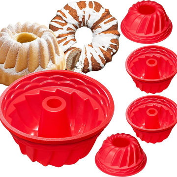 Buy Wholesale China Bundt Cake Pan Silicone Fluted Cake Baking Pan Silicone  Bakeware Pan & Bundt Cake Pan at USD 1.08