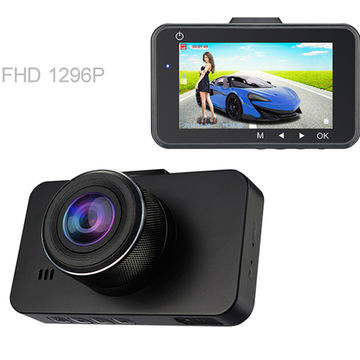 NEW Dual Lens Vehicle Blackbox DVR Full HD 1296p Camera Video Car