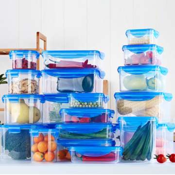 Airtight Food Storage Containers With Lids, Plastic Kitchen