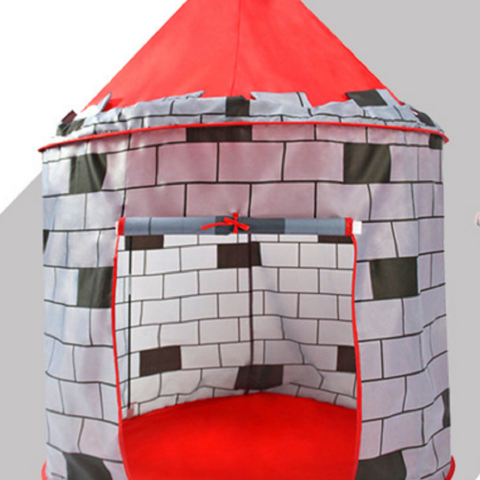 Tienda de campaña para niños, tienda de juegos tipo yurta con diseño de muralla urbana, casa de juegos de ocio, tienda automática for sale at factory direct price