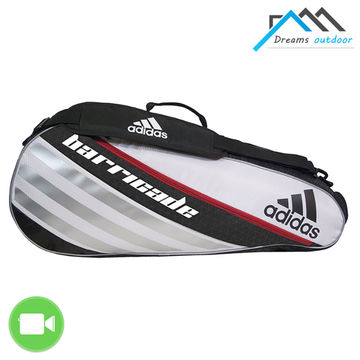 Adidas Tour Tennis Racquet Backpack (Black/White/Silver) 59.95 | Black  backpack, Backpacks, Wedge tennis shoes
