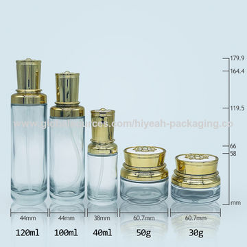 4 oz Frosted Glass Spray Bottles, Wholesale Packaging