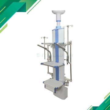 AG-20V-2 High-strength aluminum alloy medical operating floor stand column medical pendant for sale at factory direct price