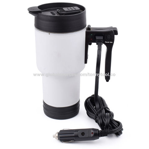 Pemanas Air Elektrik Mobil Mini 12v 480CC, Pembuat Kopi, Mug Pemanas 12v