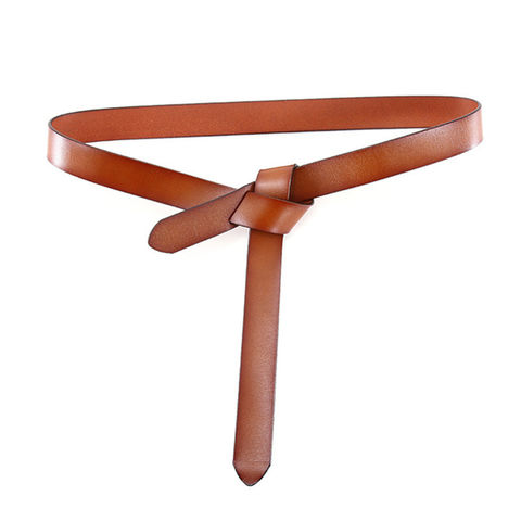 Women's Thin Knot Belt