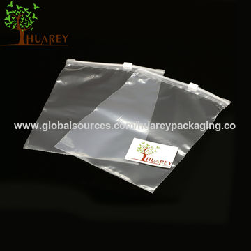 China Factory Freezer Size Zip Lock Seal LDPE Plastic Slider Zipper Bag -  China Bag, Plastic Bag