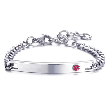 Medicalert bracelets medic id alert bracelet for sale at factory direct price