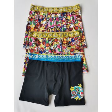 China Boy's underwear 3 multipack polyester with elastan on Global