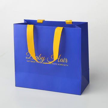 Shopping Bag With Logo - Branded Hair Extensions